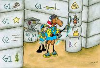 American Pharoah Searches For Beholder