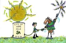 Big Bane Theory 2014 City Of Hope Mile Stakes