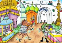 California Chrome 2016 Dubai Carnival